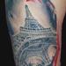 Tour Eiffel Tattoo Design Thumbnail